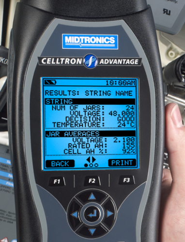 Midtronics CAD-5000, 5200, 5500 Celltron Advantage тестер аккумуляторов