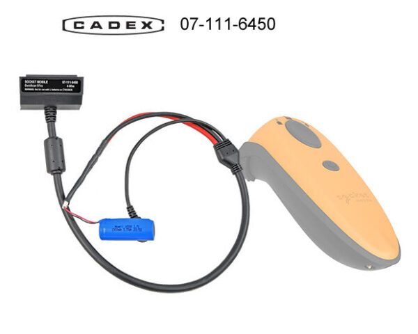 07 111 6450 socket mobile durascan d7 600x480 - Адаптер Cadex для Socket Mobile DuraScan D7xx