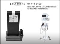 07 111 6490 Welch Allyn VSM 6000 200x149 - Адаптер Cadex для Welch Allyn VSM 6000