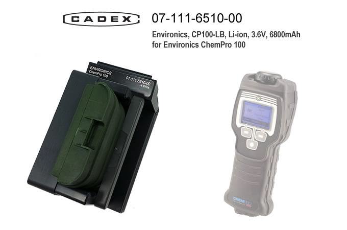 07 111 6510 00 environics cp100 lb - Адаптер Cadex для Environics ChemPro 100 Adapter