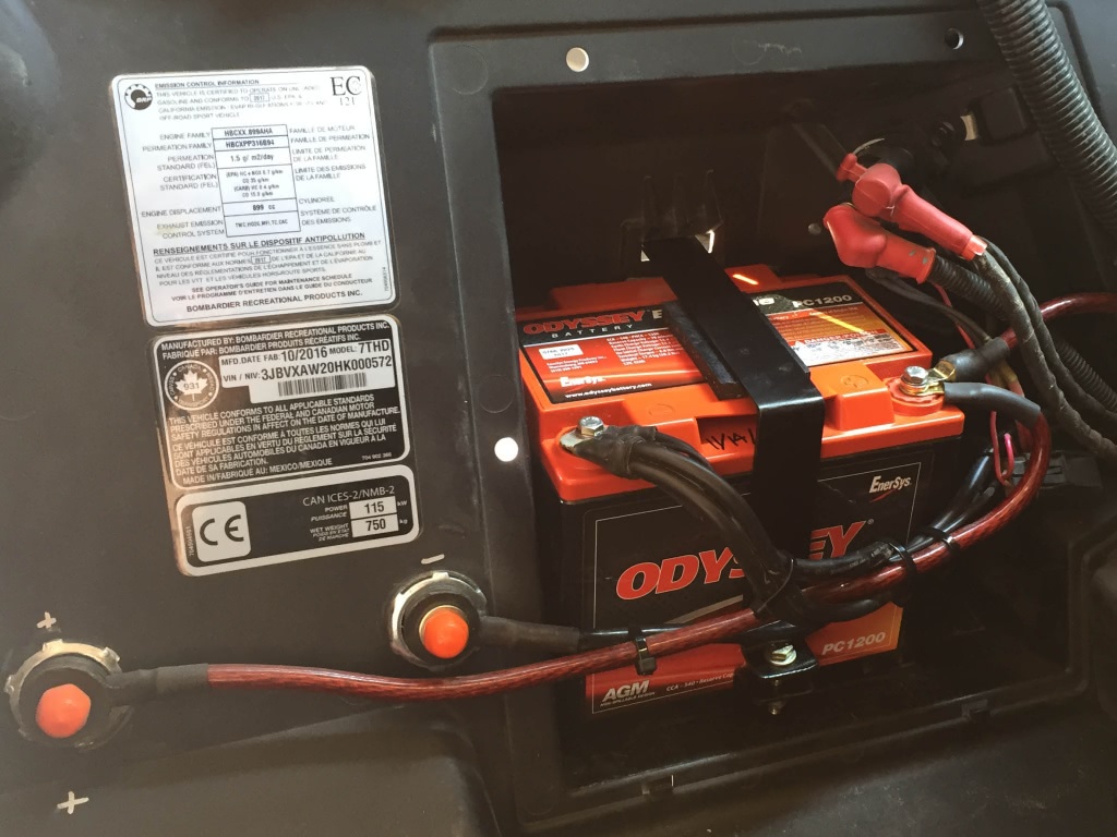 акб BRP Can-Am Maverick X3