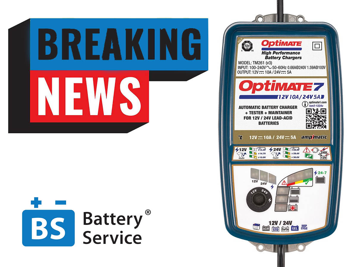 breaking news OptiMate 7 12 24V gold 3 - Зарядное устройство Optimate 7 12/24В Gold (TM260 v3)