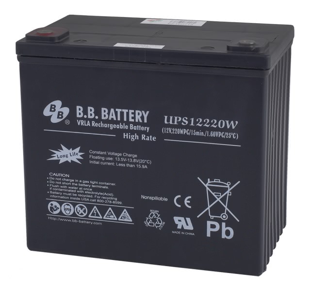1suq9z0omv92jmd 302d5e26 - Аккумулятор B.B.Battery UPS 12220W 12В 53Ач 228x139x207 мм Прямая (+-)