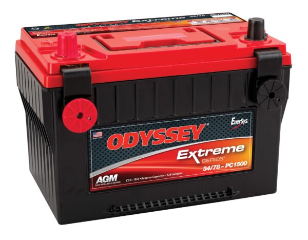 Аккумулятор Odyssey PC1500-34/78 12В 68Ач 850CCA 276x180x201 мм Прямая (+-)