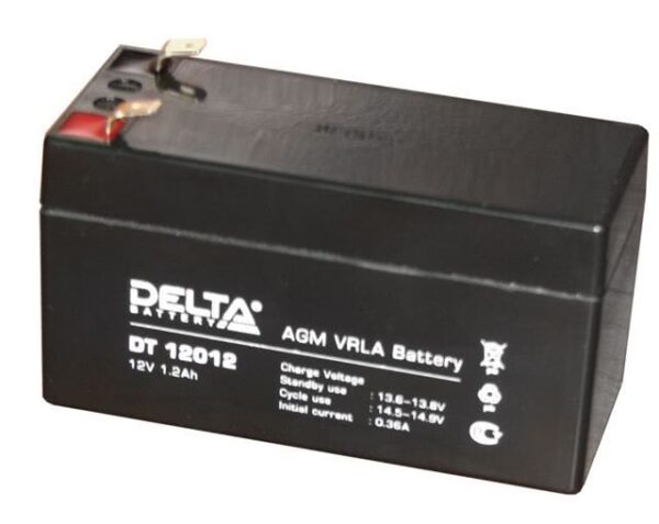 4203.970 600x477 - Аккумулятор Delta DT 12012 12В 1,2Ач 97x44x59 мм Обратная (-+)