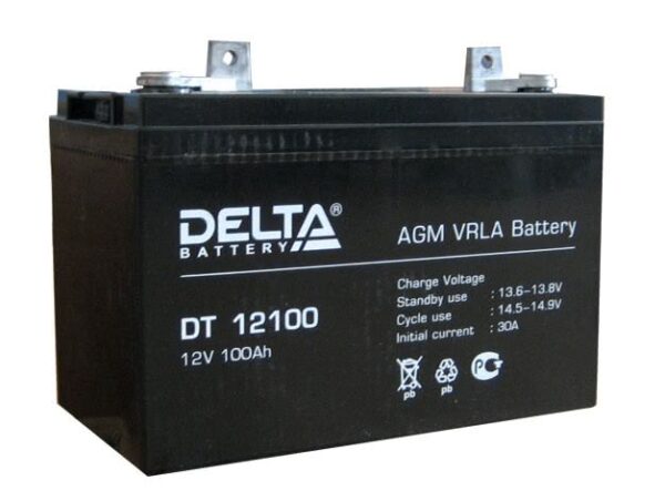 4213.970 600x452 - Аккумулятор Delta DT 12100 12В 100Ач 329x172x241 мм Прямая (+-)