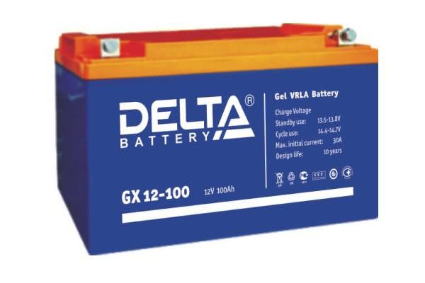 4266.970 - Аккумулятор Delta GX 12-100 12В 100Ач 330x171x222 мм Прямая (+-)