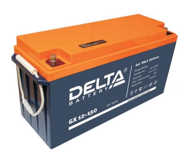 4268.970 - Аккумулятор Delta GX 12-150 12В 150Ач 482x170x240 мм Прямая (+-)