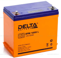 6233.200 - Аккумулятор Delta DTM 1255 L 12В 55Ач 239x132x210 мм Прямая (+-)