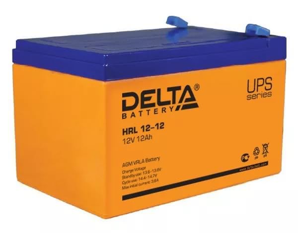 6744.970 - Аккумулятор Delta HRL 12-12 12В 12Ач 151x98x101 мм Прямая (+-)