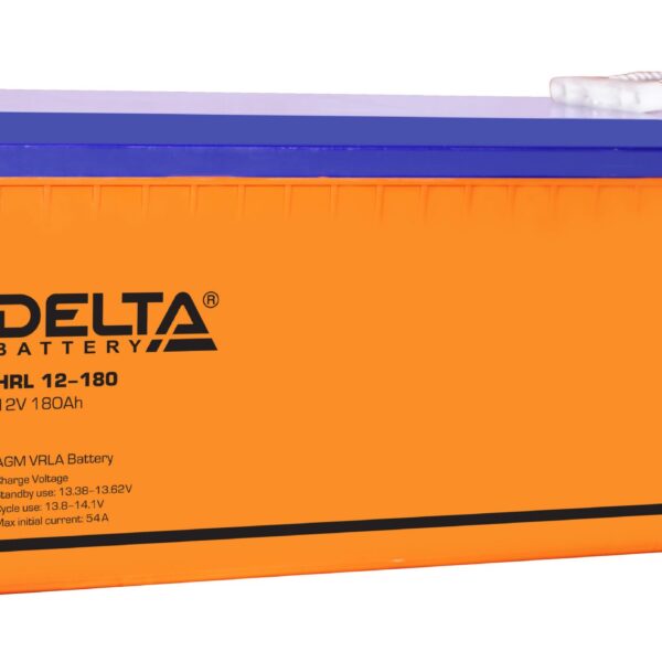 Аккумулятор Delta HRL 12-180 12В 180Ач 522x238x223 мм Обратная (-+)