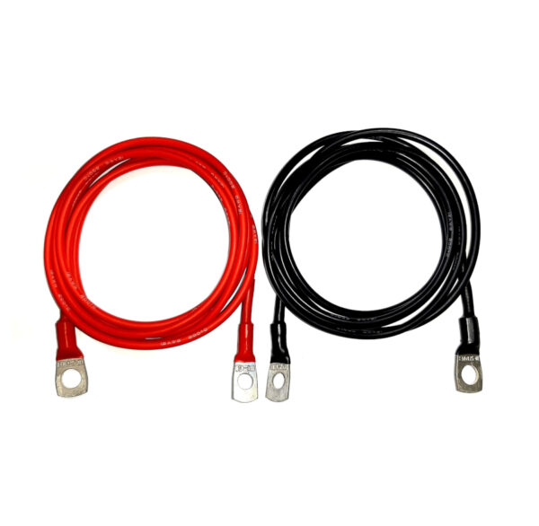 CBL BSL11 20 600x586 - CBL-BSL15 Комплект кабелей красный/черный 45А с наконечником M10, 5м