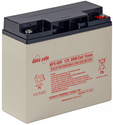 Enersys DataSafe NPX 80 12FR - Аккумулятор Enersys DataSafe NPX 80-12FR 12В 20Ач 181x76x167 мм