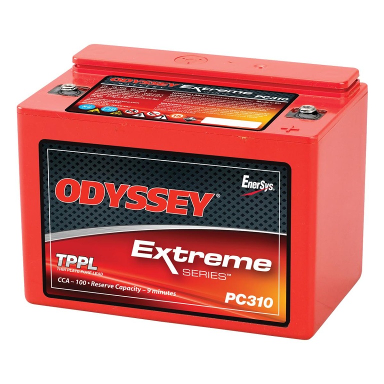 PC310 Odyssey Extreme Series 12v 8Ah Battery 768x768 - Аккумулятор Odyssey PC310 12В 8Ач 100CCA 138x86x99 мм Обратная (-+)