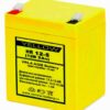 YELLOW HR 12 5 100x100 - Аккумулятор Yellow HR 12-5 YL 12В 5Ач 90x70x107 мм Прямая (+-)