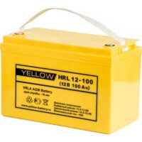 Yellow HRL 12 100 YL 200x200 - Аккумулятор Yellow HRL 12-100 YL 12В 100Ач 330x171x220 мм Прямая (+-)