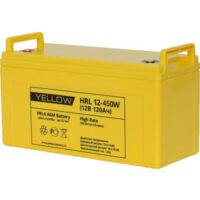 Yellow HRL 12 450W YL 200x200 - Аккумулятор Yellow HRL 12-450W YL 12В 120Ач 409x176x225 мм Прямая (+-)