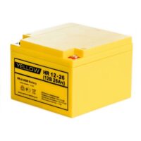 Yellow HR 12 26 YL 200x200 - Аккумулятор Yellow HR 12-26 YL 12В 26Ач 166x175x125 мм Обратная (-+)