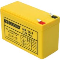 Yellow HR 12 7 YL 200x200 - Аккумулятор Yellow HR 12-7 YL 12В 7Ач 151x65x100 мм Прямая (+-)