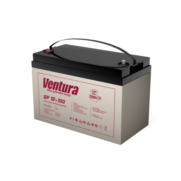 Аккумулятор Ventura GP 12-100 12В 107Ач 330x171x220 мм Прямая +-