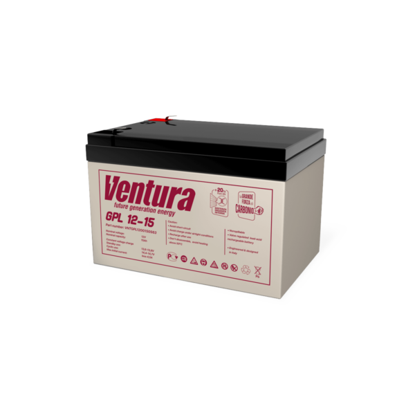 Аккумуляторная батарея GPL 12-15 Ventura 12В 14Ач