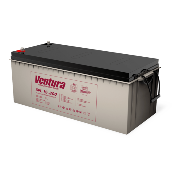 Аккумулятор Ventura GPL 12-200 12В 212Ач 522x240x223 мм Прямая +-