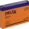 akkumulyatornaya batareya delta hr 6 7.2 1 100x100 - Аккумулятор Delta HR 6-7.2 6В 7,2Ач 151x34x100 мм Прямая (+-)