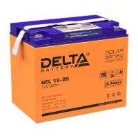 delta GEL 12 85 200x200 - Аккумулятор Delta GEL 12-85 12В 85Ач 260x168x219 мм Прямая (+-)