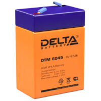 Аккумулятор delta dtm 6045