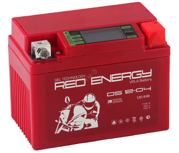 ds 12 04 600x514 - Аккумулятор Red Energy DS 1204 12В 4Ач 55CCA 114x70x87 мм Обратная (-+)