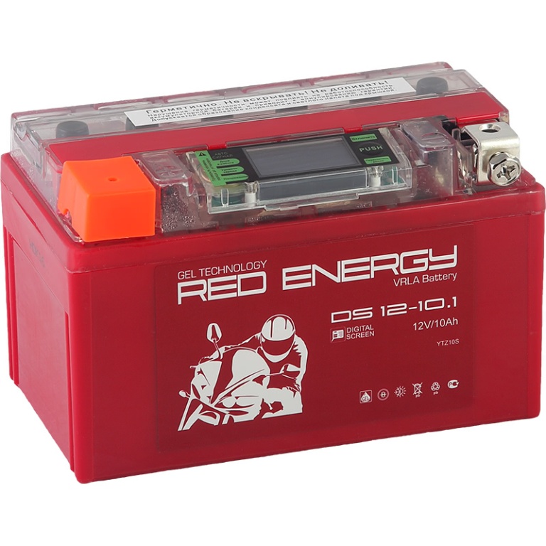 red energy ds 12 10 1 768x768 - Аккумулятор Red Energy DS 1210.1 12В 10Ач 195CCA 150x86x93 мм Прямая (+-)