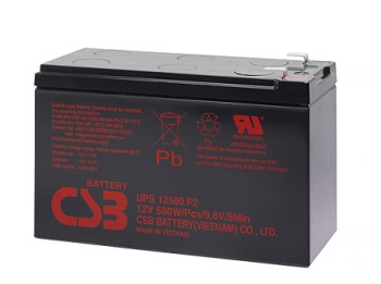 CSB UPS 12580 - Аккумулятор CSB-UPS-12580 12В 10,5Ач 151x65x99 мм Прямая (+-)