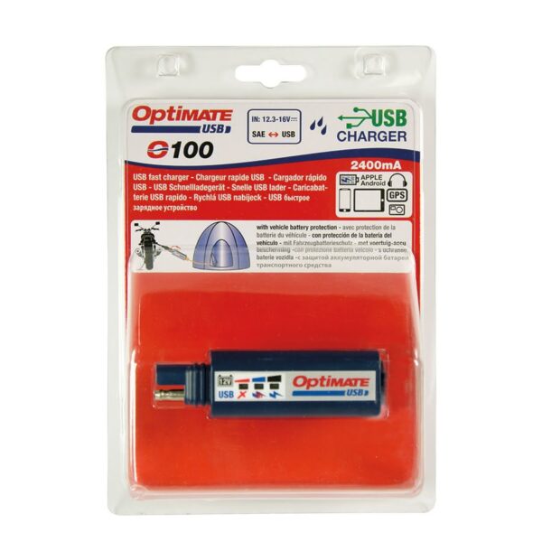 O100box 600x600 - O100 - USB зарядное устройство, Optimate