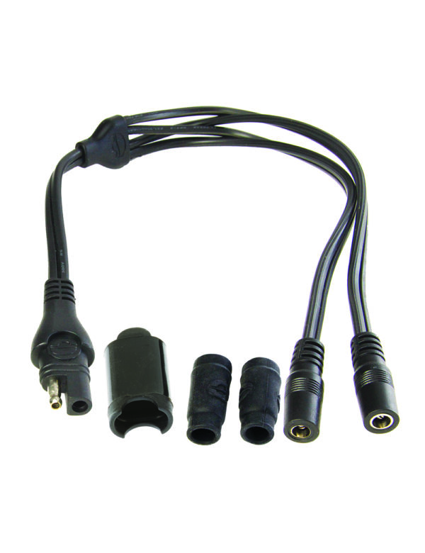O35 cable optimate 600x780 - O35 - Кабель SAE - 2 x DC вывода 5.5x2.5мм, Optimate