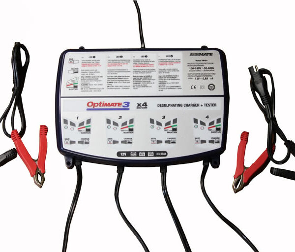 Зарядное устройство Optimate 3 X4 канала TM454
