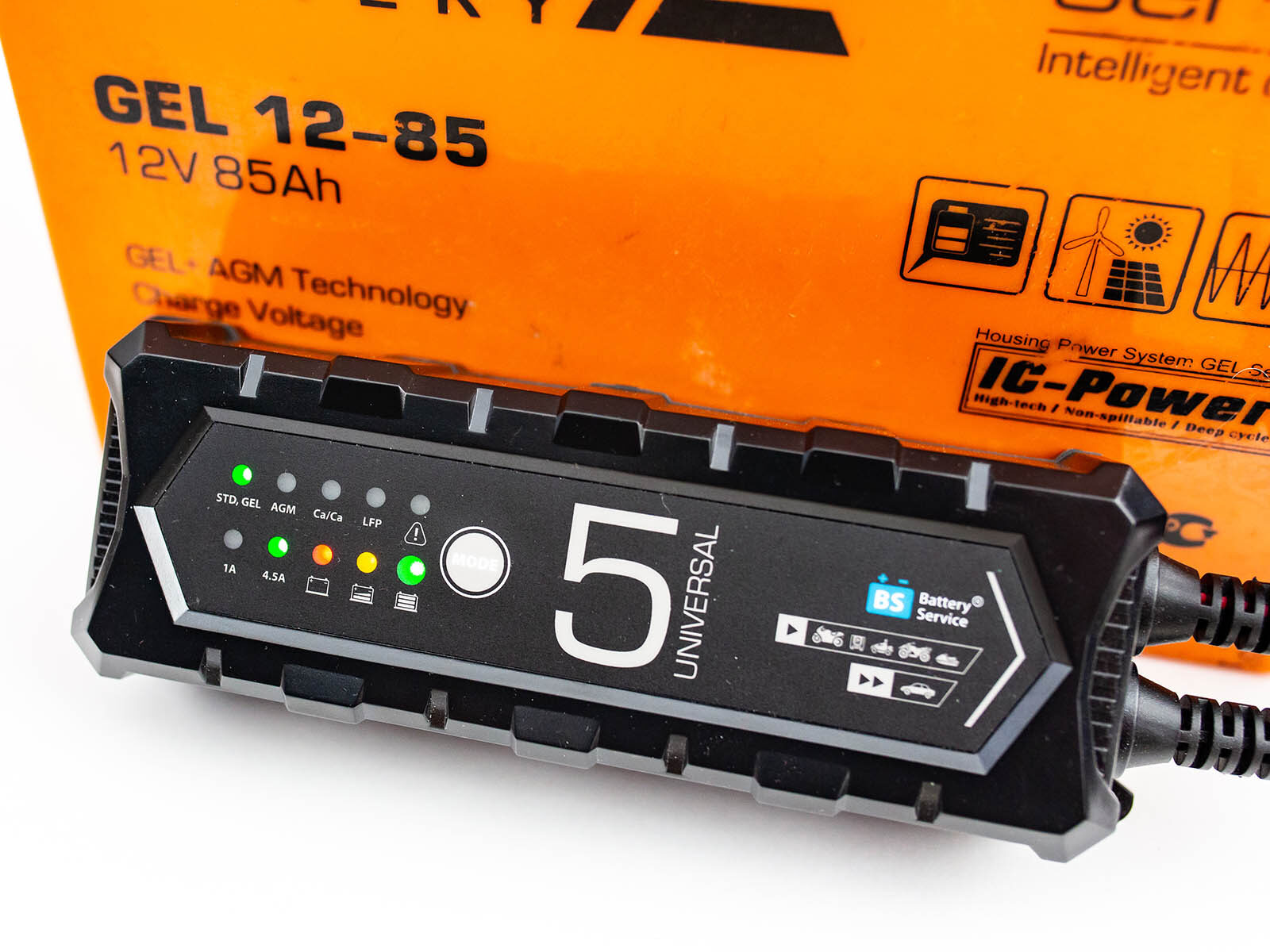 batteryservice universal delta gel аккумулятор