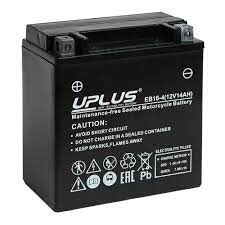 akkumulator moto uplus EB16 4 - Аккумулятор UPLUS LEOCH EB16-4 (CT 1216.1 YTX16-BS) 12В 14Ач 230CCA 150x87x161 мм Прямая (+-)