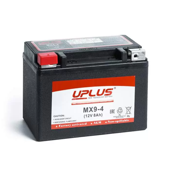 аккумулятор UPLUS MX9-4 для мотоцикла YTX9
