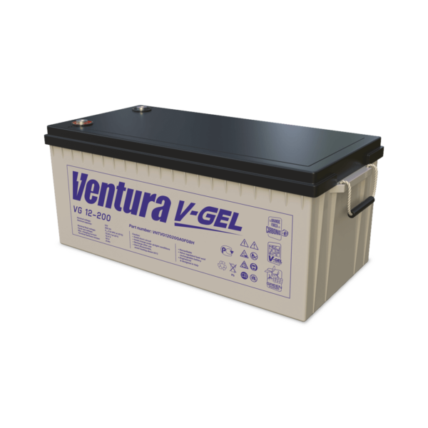 Аккумулятор Ventura VG 12-200 12В 200Ач 526x238x246 мм Прямая +-