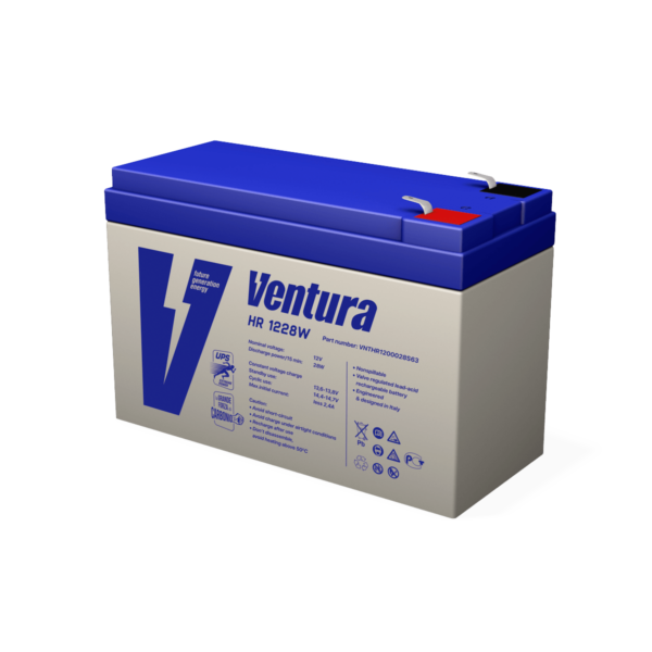 Аккумуляторная батарея HR 1228W Ventura 12В 7.5Ач