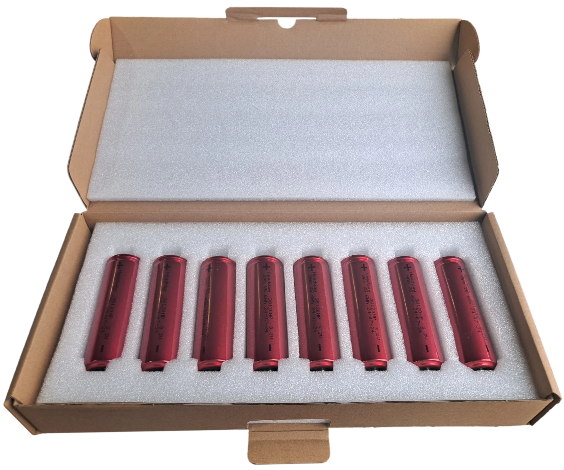 Headway 38120HP LiFePO4 ячейка 8Ач 3,2В, 30С мгновенный разряд, аккумулятор LFP — изображение 8